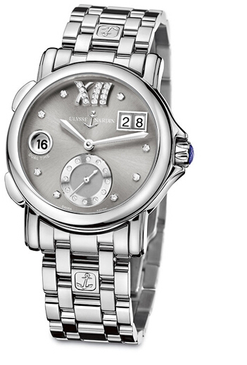 Ulysse Nardin 243-22-7/30-02 GMT Big Date 37mm replica watch